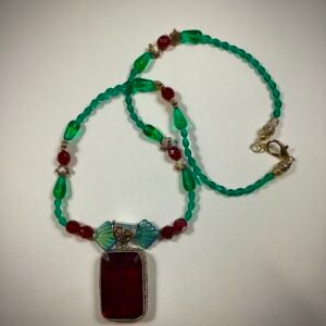garnet in sterling