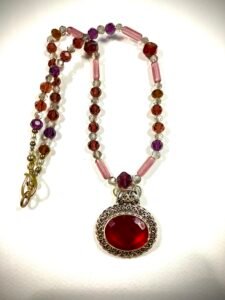 garnet in sterling