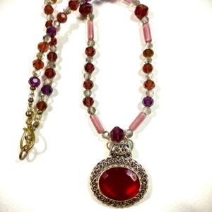 garnet in sterling