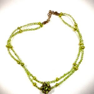 double strand peridot