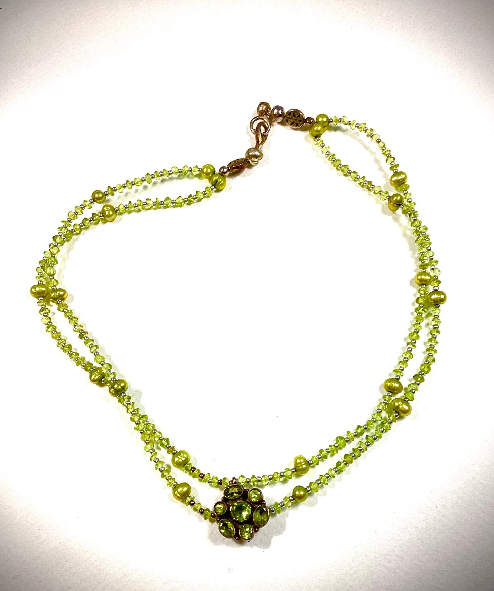 double strand peridot