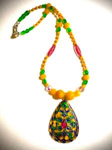 enamel Berber pendant