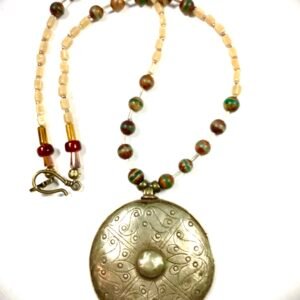 vintage Hazara cast brass