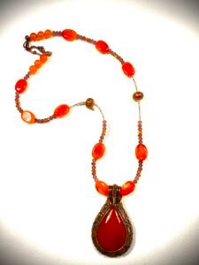 copper-wrapped Carnelian