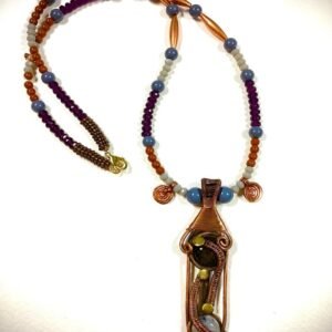 Copper-wired onyx
