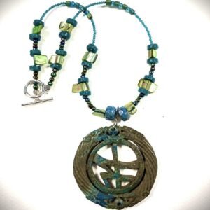 Green/teal jade
