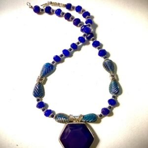 Sapphire in sterling