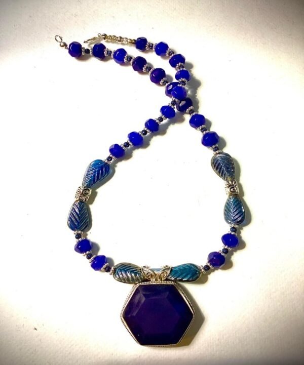 Sapphire in sterling