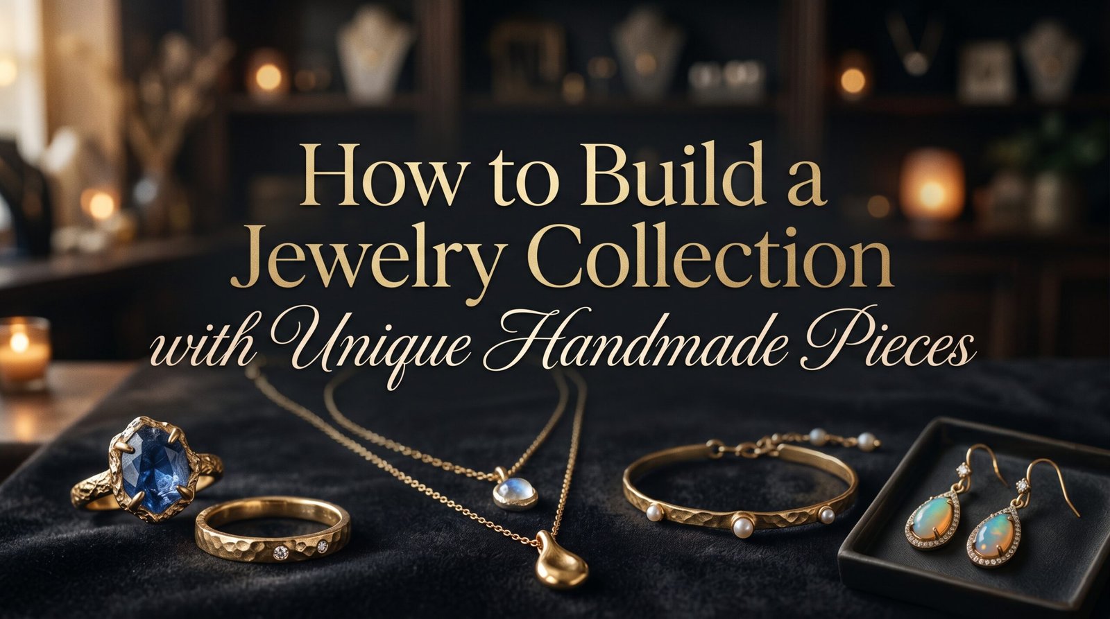 build gemstone jewelry collection