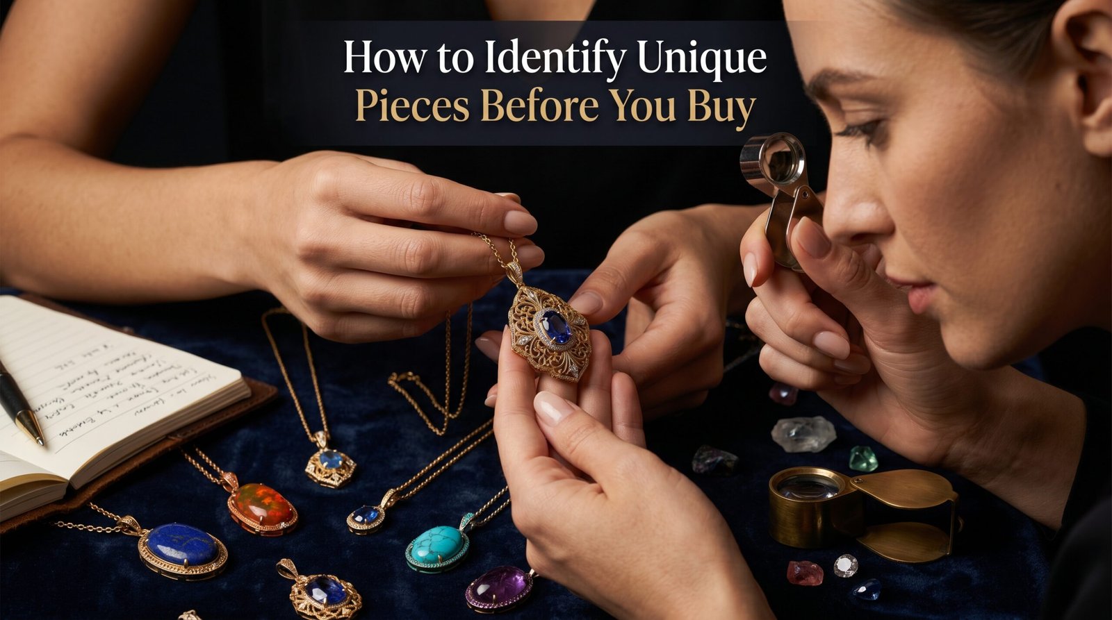 how to identify unique jewelry